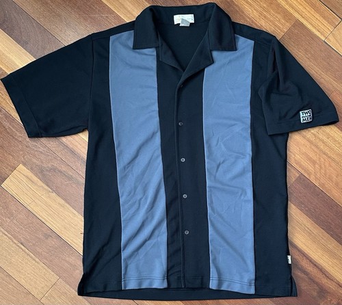 Il Migliore Charlie Two and a Half Men Button Up Bowling Shirt Men's X-LARGE XL