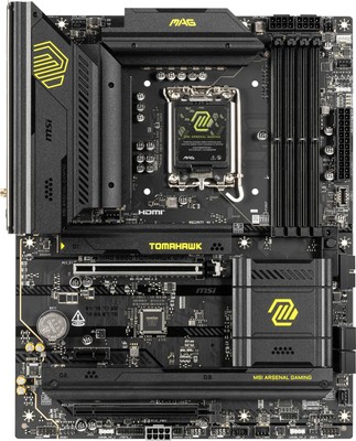 MSI MAG B860 TOMAHAWK WIFI, Mainboard schwarz