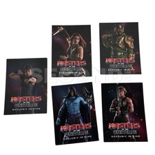 he-man masters of the universe 5 Sammelkarten...