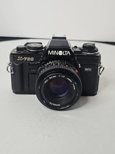 Minolta X-700 35mm SLR Film Camera w/ MD 50mm f/1.7 Lens