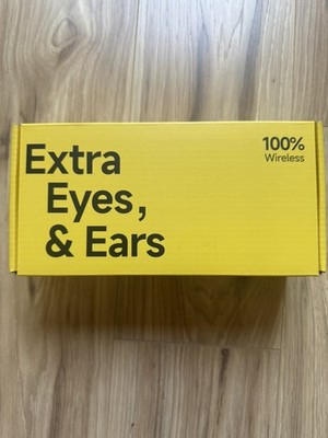 Set of 2 EXTRA EYES & EARS Wireless Outdoor 2K Security Camera System