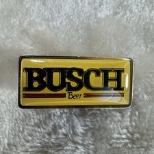 Vintage 1980S Busch Beer Vintage Lapel Pin