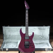 ESP LTD KH-602 Kirk Hammett Signature Electric Guitar w/ Case – Purple Sparkle