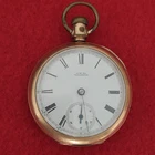 Antique PS Bartlett Waltham Pocket Watch Worn Case 1881–1882 Not Working