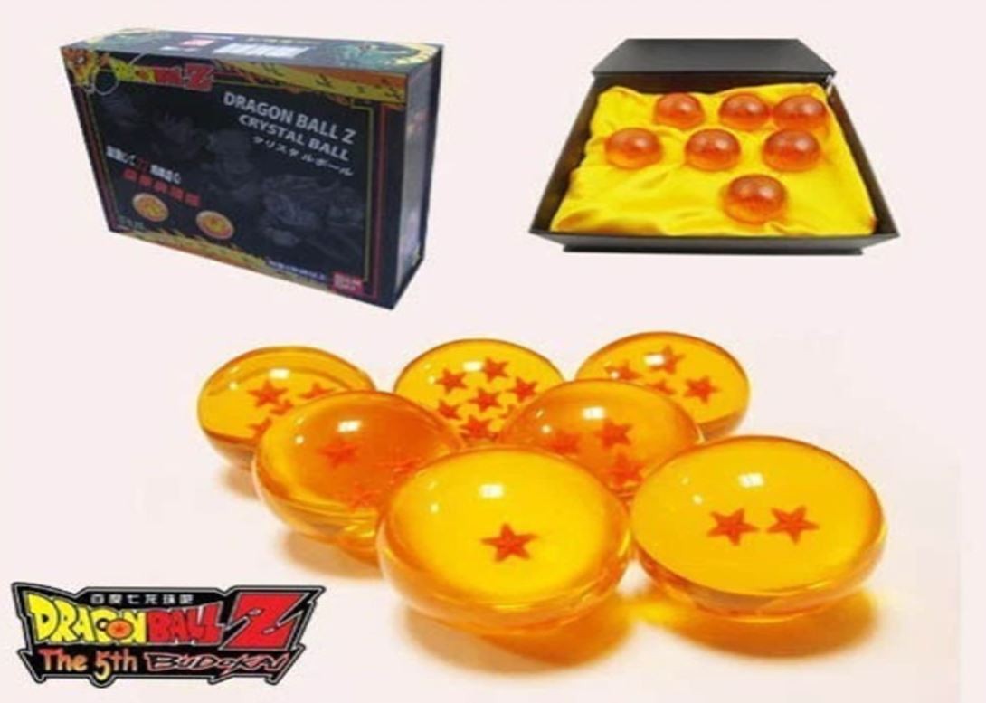 2006 Dragon Ball Z Bandai 7pc Crystal Ball Set | eBay