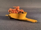 Vintage Matchbox Lesney No 38 Fake Plastic Honda Motorcycle and Real Trailer