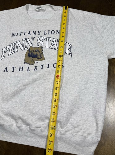 Vintage 90’s Penn State Nittany Lions Crewneck Sweatshirt Nutmeg Mills Men’s XL - Picture 9 of 22