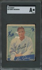 1934 Goudey Baseball Cards 43