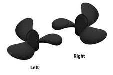 Schiffsschraube, Propeller, M2,M4,M5, 2-Blatt, 3-Blatt, Mehrblatt, vers. Größen