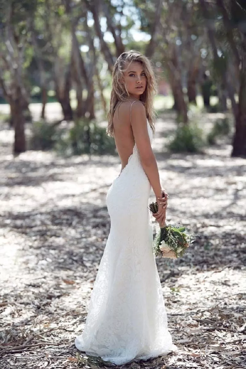2019 beach wedding dresses cheap