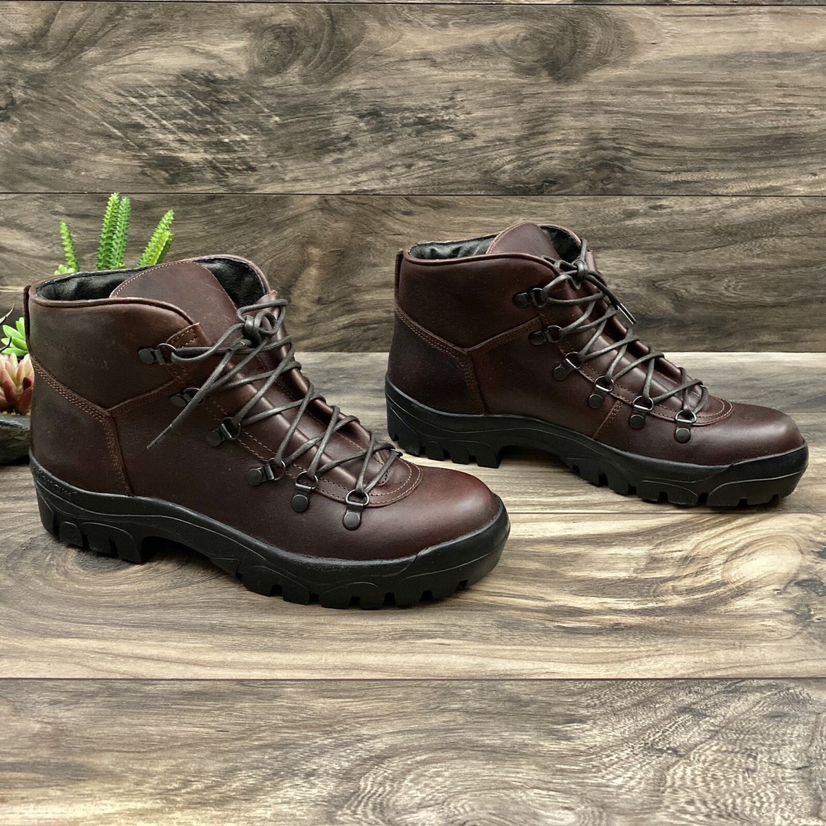 NIB Broken Homme Weber Desert Combat Leather Boot NIB Broken Homme Weber Desert Combat Leather Lace Up Ankle  main image 3
