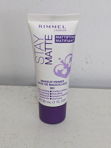 RIMMEL Stay Matte Mattifying Hydrating Makeup Primer 1 Fl Oz (Stocking Stuffer) - 第 1/2 張圖片