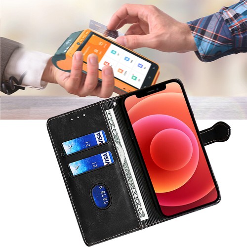 Leather Wallet Card Cases For Huawei P10 P20 P30 Lite Pro P20 Lite 2019 P40 P50 - Picture 8 of 13