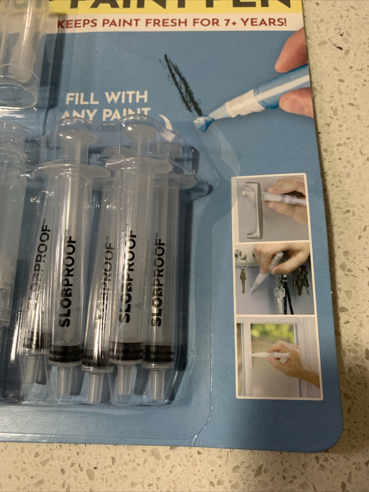 Slobproof Touch Up Paint Pen Fillable Paint Brush Pens 5Pack eBay