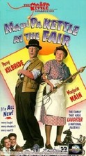 Ma and Pa Kettle at the Fair..Starring: Marjorie Main, Percy Kilbride (used VHS)