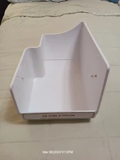 VINTAGE GENERAL ELECTRIC GE ICE CUBE STORAGE BIN Container TBX21KMB Refrig