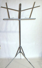 The Hamilton No 400-N Folding Chrome Music Stand Adjustable Height