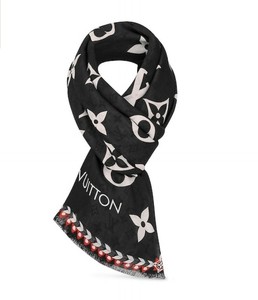 louis vuitton wool shawl