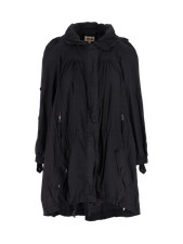 Kenzo Lightweight Black Coat Size Fr 36 / Uk 6