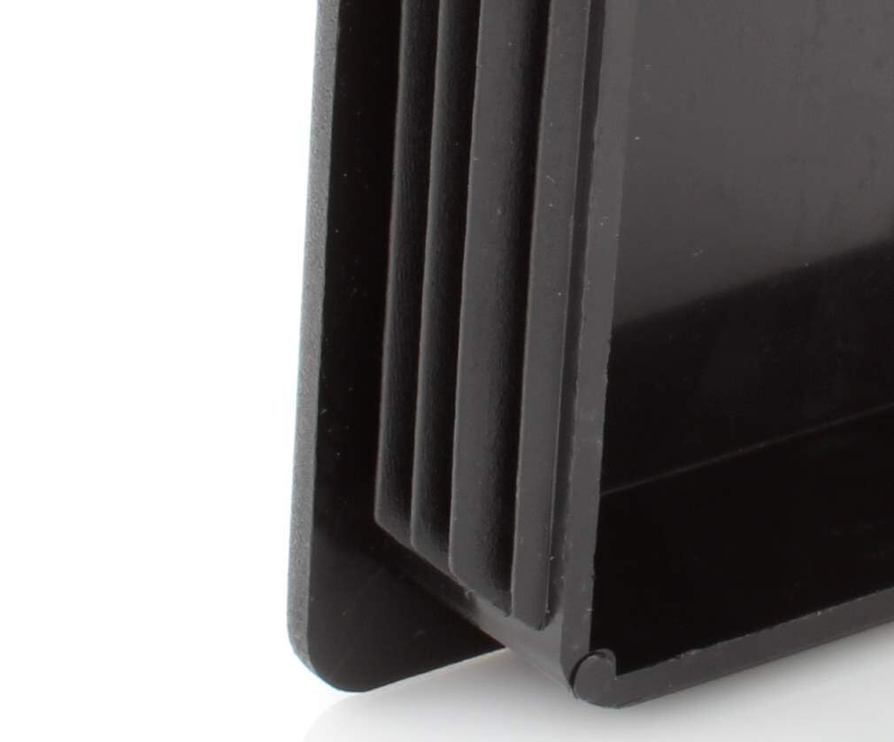 Tapones De Tubo Rectangular Para Tubos De Plástico, 4 Unidades