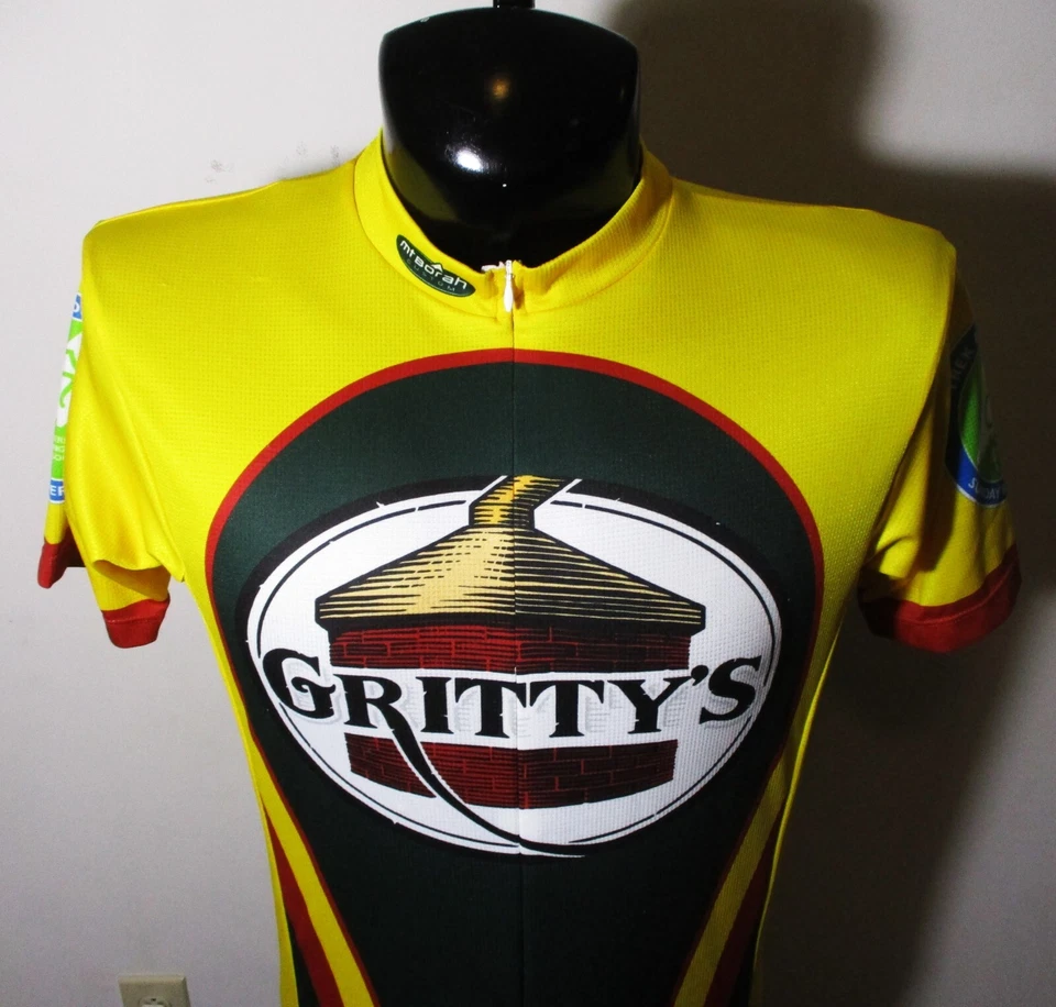 Jersey de ciclismo MT BORAH amarillo 3/4 cremallera para hombre talla L nuevo sin etiquetas Foto 2 de 4