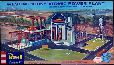 POSTER:  REVELL  WESTINGHOUSE ATOMIC POWER PLANT