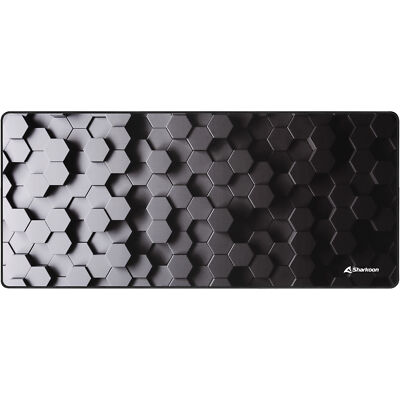 Sharkoon SKILLER SGP30 XXL Hex, Gaming-Mauspad, hellgrau