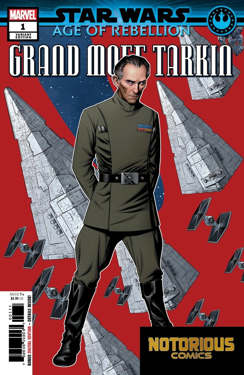 Star Wars AOR Grand Moff Tarkin #1 Puzzle Variant Marvel Comics
