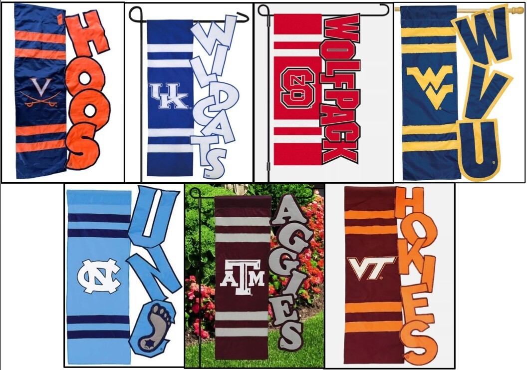 Collegiate NCAA Banner Garden Flag - Vertical 28