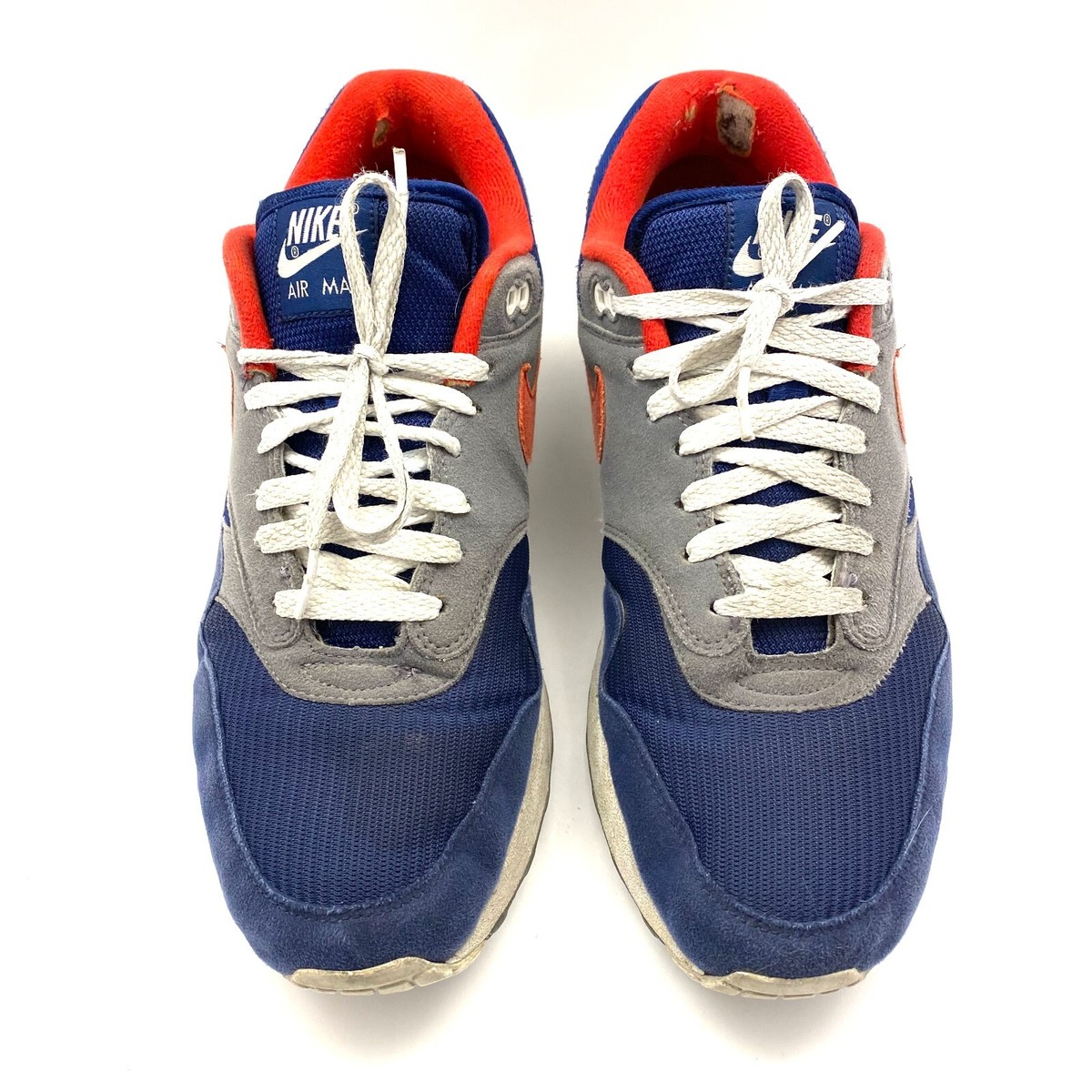 Nike Air Max 1 Adult Size 11 Blue Red Premium ID By You Sneaker