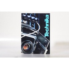 Linhof Technika 1989 Prospect - Brochure - Leaflet - German