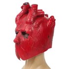 Masquerade Halloween Latex Red Heart Mask Carnival party Cosplay Costumes Props