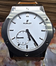 Hublot Classic Fusion White Dial Titanium 45mm Mens Watch W/Cert Low Price 🔥🔥 2