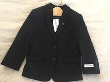 Calvin Klein Boys Suit Black Jacket 2 Button Size 5