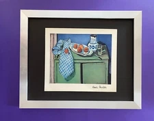 HENRI MATISSE + VINTAGE 1948 BEAUTIFUL SIGNED PRINT + FRAMED + BUY IT NOW!!
