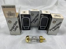  5 GE CAL PROJECTION LAMPS 300W, 120V, NEW