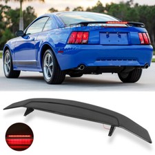 Carbon 52 Rear Trunk Spoiler Wing W Brake Lights For Ford Mustang Gt350 Gt500