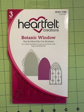 Heartfelt Creations Botanic Window Die Set HCD1-7100