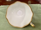Salisbury Footed Tea Cup & Saucer Autumn Leaves Bone China England Design #3589 — photo 8