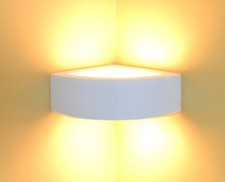 Leuchte Flurlampe Omega Keramik Wandlampe  Ecklampe Wandleuchte Lampe bemalbar