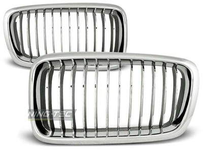 Etusäleikkö for BMW E38 7-sarjan 94-01 kromille GRBM09WL XINO US