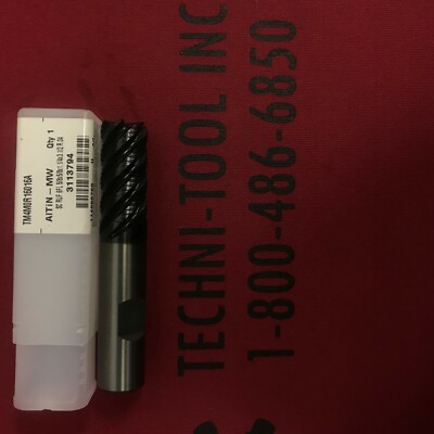 TM4M0R16016A 5/8 X 1 1/4 X 3 1/2 AlTiN 6FL Weldon Flat Shank Endmill 3113794 