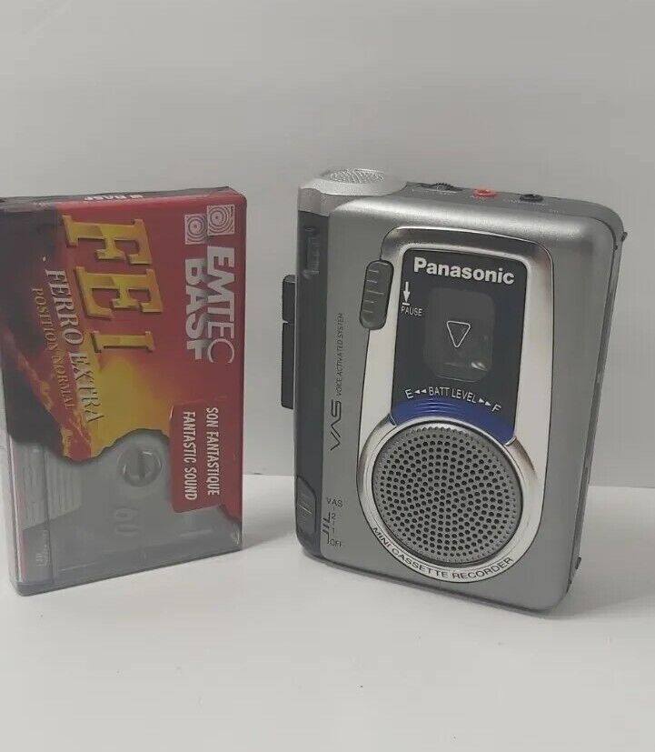 Panasonic RQ-L30 VAS Cassette Recorder VAS Voice Activated Panasonic RQ-L30 VAS Cassette Recorder VAS Voice Activated