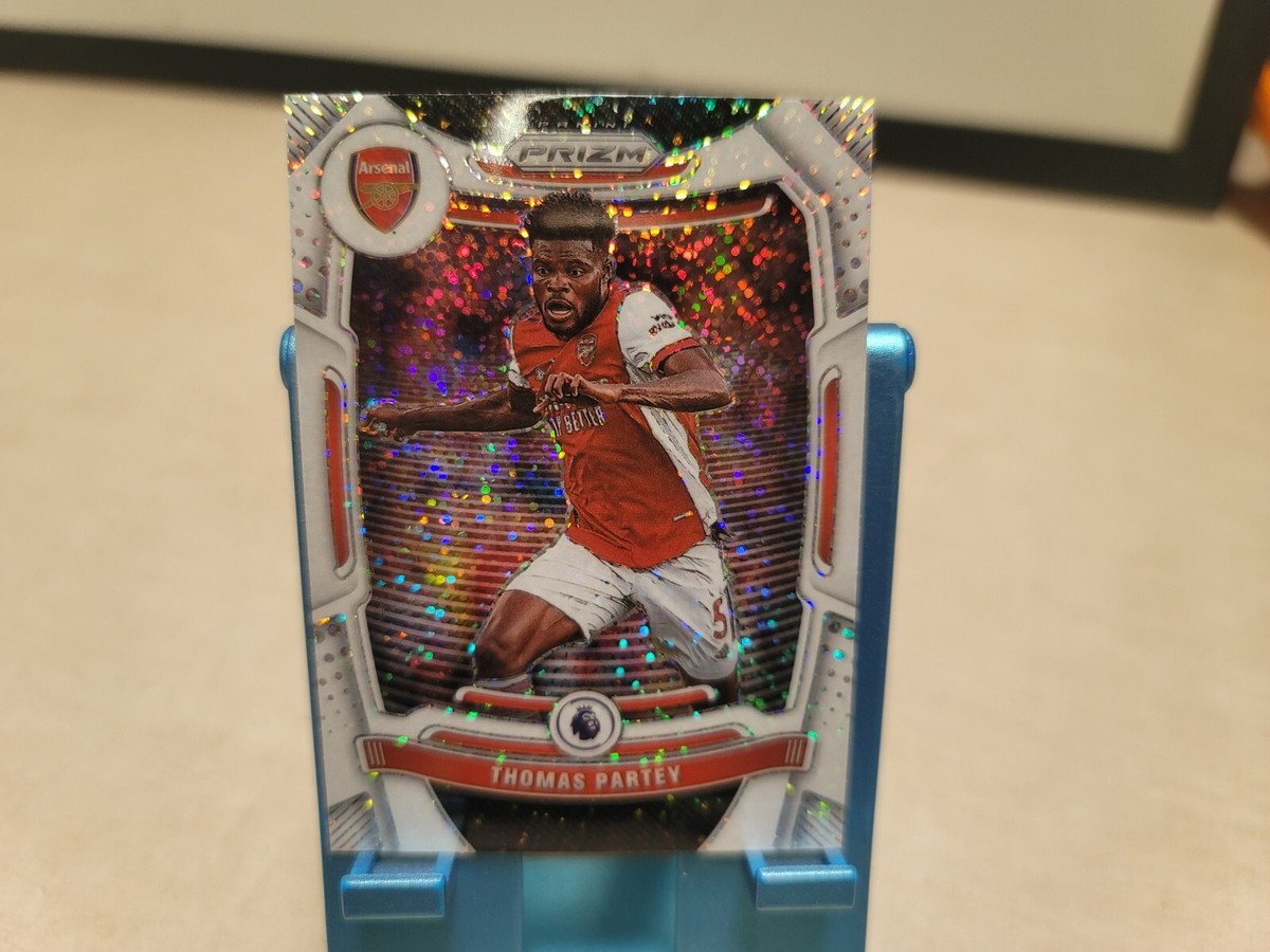 2021 Panini Prizm Thomas Partey WHITE SPARKLE #204 Premier T8773