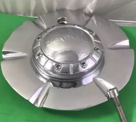 DEVINO Wheels CHROME Custom Wheels Center Cap Cover Rim Hubcap P/N: DV-635-2-CAP-image