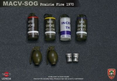 New UJINDOU UD9034 1/6 MACV SOG Prairie Fire 1970 Action Figure