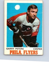 VINTAGE HOCKEY CARD O-PEE-CHEE 1970 PHILADELPHIA FLYERS GARRY PETERS  NO965
