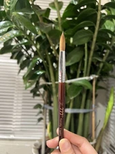 777 kolinsky brush Size #12(CRIMPED)buy 3 (free 1 French Tip 777)