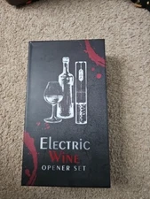 Elegant Uncle Viner  Electric Wine Opener Set Gift Idea Wine Lover