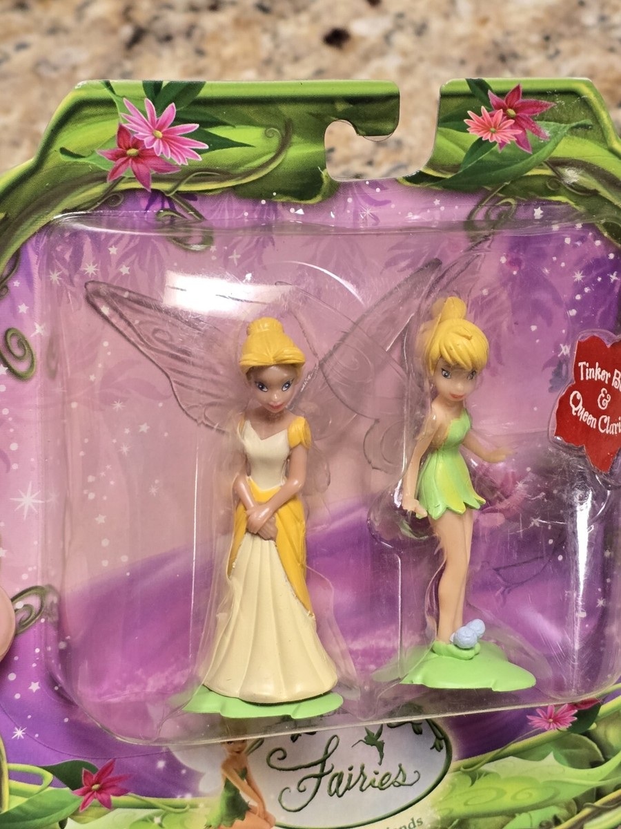 DISNEY FAIRIES TINKER BELL & QUEEN CLAIRION PLAYMATES NEW